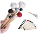 Suzuki Orff Timpani and Rhythm Instrument Mallets Single Headed Mallets for Rhythm Instruments